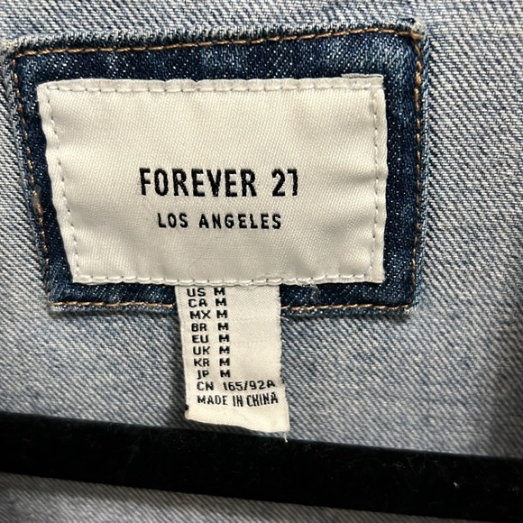 Distressed denim jacket - Picture 2 of 2